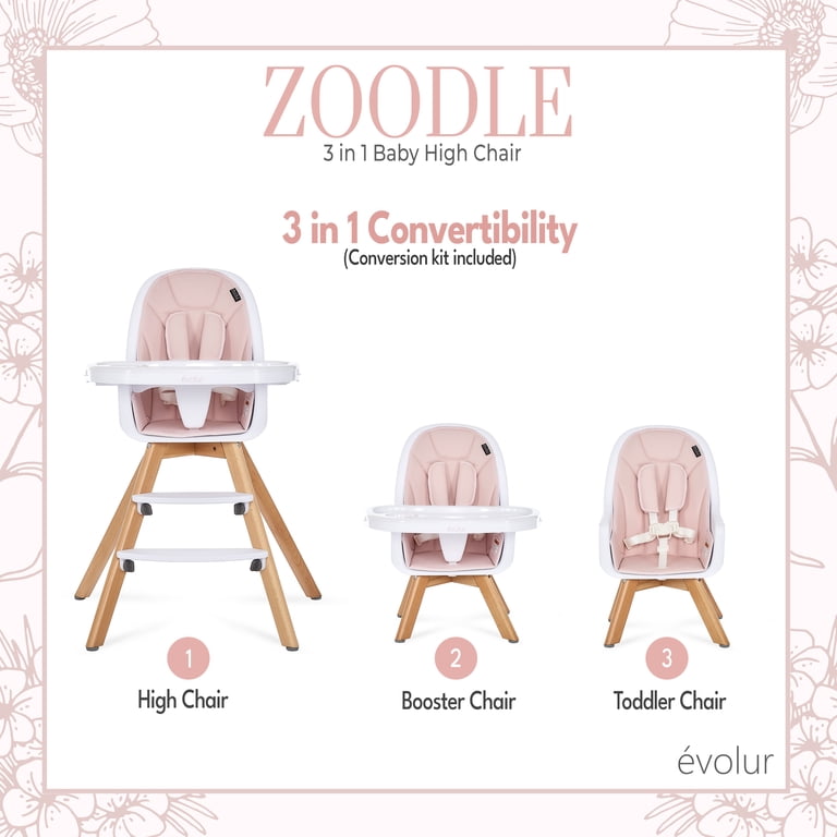 Modern High Chair Booster