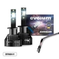 thumbnail image 1 of Luces Led para Auto - EVOLUM - Modelo Barracuda 11,000 lúmenes - Resistencia al Agua - Haz de luz Perfecto (H1), 1 of 8