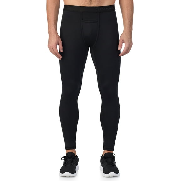 ClimateRight by Cuddl Duds Men’s Plush Warmth Base Layer Pant, Sizes S-3XL