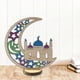 thumbnail image 5 of Moon Figurine Middle East Style Detachable Wood Perfect Craft Moon Art Ornament For Office - JXLGV, 5 of 5