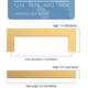 thumbnail image 3 of Juego de 5 tiradores dorados para muebles de cocina, tiradores para muebles, tiradores para puertas de cocina, tiradores para armarios, tiradores dorados para muebles de cocina, herrajes para, 3 of 5