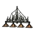 thumbnail image 2 of Meyda Tiffany 132767 Tall Pines 4 Light 60" Wide Linear Pendant, 2 of 4