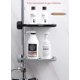 thumbnail image 2 of Shower Shelf for Shampoo, Soap (No Drilling), Gray and Black (ABS and Stainless Steel Combination) (SLJ-DK-Heise), 2 of 4