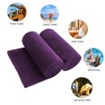 thumbnail image 4 of 2-Pieces Bath Towel Set For Bathroom,Ultra Absorbent Solid Dark Purple 30"x60", 4 of 5