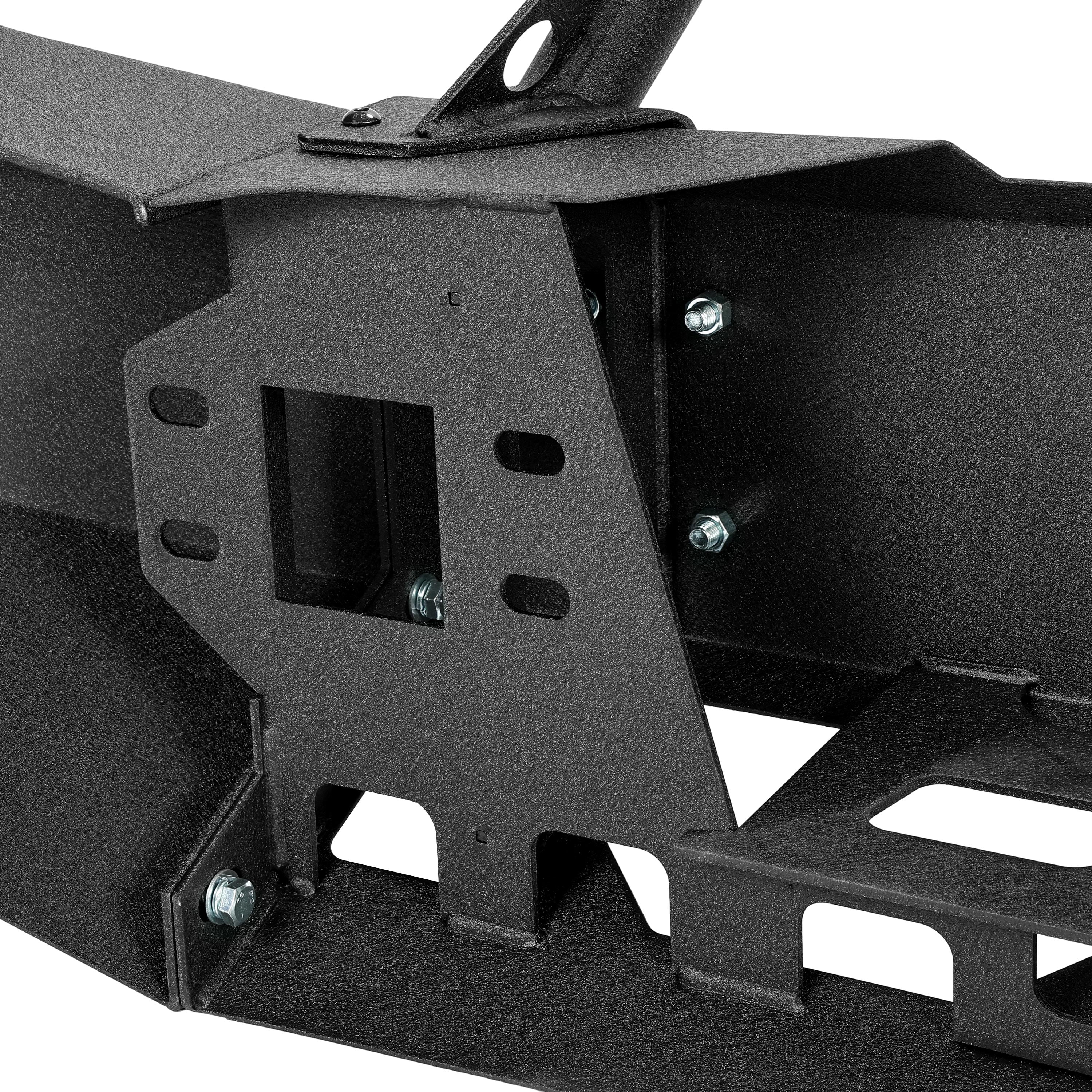 Kojem Front Bumper Assembly For 1999-2004 Ford F250 F350 Super Duty w/Winch Plate