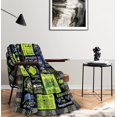 thumbnail image 6 of Punofell Football Gifts for Boys/Men/Team, Gifts for Football Players/Lovers, Who Loves Football Blanket 50'' x 60'', 6 of 10