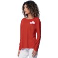 thumbnail image 4 of Valentine's Day Women’s Graphic Tee with Long Sleeves from Way To Celebrate, Sizes S to XXXL, 4 of 8
