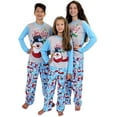 thumbnail image 2 of Conjuntos de pijamas de muñeco de nieve de Navidad a juego con la familia Lindo estampado de muñeco de nieve de manga larga para padres e hijos Ropa para el hogar Zhivalor CQ492-9, 2 of 8
