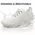 thumbnail image 3 of CHICVOMEY Water Shoes for Women Men Wide Toe Barefoot Shoes Breathable Non-Slip Water Shoes Athletic Footwear for Walking Running Swimming, 3 of 7