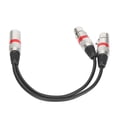 thumbnail image 2 of Cable XLR macho a doble hembra NikouMX JD6067 0,3 m, 2 of 8