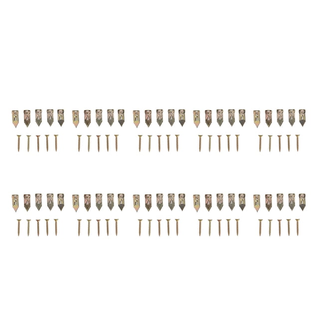 Ancrage Mural, 50 Pcs Ancrages Auto-Perçants Kit d'Extension d'Ancrage Mural Vis et Ancrages Réponse Rapide