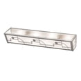 thumbnail image 7 of Meyda Lighting 24'W Deco Vanity Light, Nickel/Ca - 15516, 7 of 7