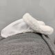 thumbnail image 5 of Xiao Hua Pantuflas forradas con plantillas cálidas de felpa, 2 pares, desmontables y lavables, forro de zapato con agujeros peludos adecuado para botas y pantuflas, color blanco, 5 of 5