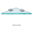 thumbnail image 4 of 8" x 8" Triangle Glass Shelf - Shelf Only - Tempered - 3/8" Thick - Flat Polished Glass, 4 of 5