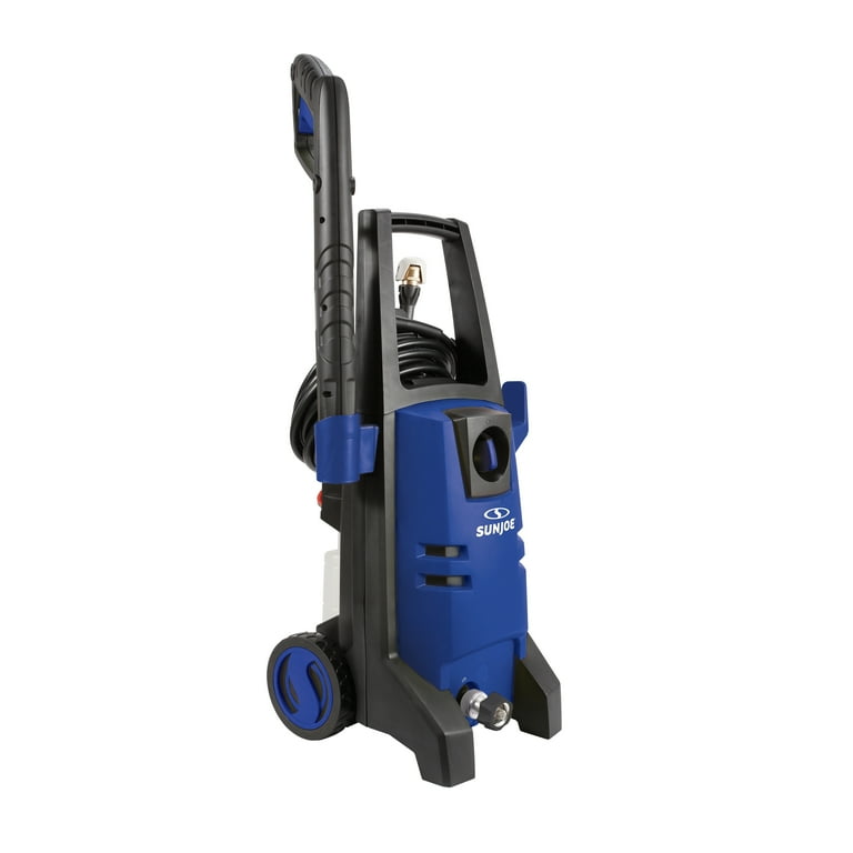 Sun Joe SPX2003 SJB Electric Pressure Washer 13 Amp Quick Connect Nozzles Blue Walmart