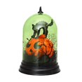 thumbnail image 1 of pantalla de lámpara Pantalla De Halloween Transparente Electrónico Para Ghost Festival Green Gat gato verde Magideal pantalla de lámpara, 1 of 6