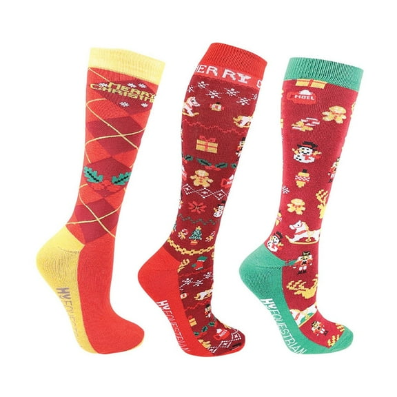 HyFASHION Womens Christmas Socks