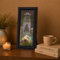 thumbnail image 3 of 25th Wedding Anniversary Gifts for Parents, Silver Threads Framed Poem, 3 of 8