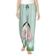 thumbnail image 1 of Balery White Bunny Bottom And Easter Eggs Pantalones de pijama para mujer, pijamas ultraligeros, pantalones de estar por casa-Small, 1 of 6