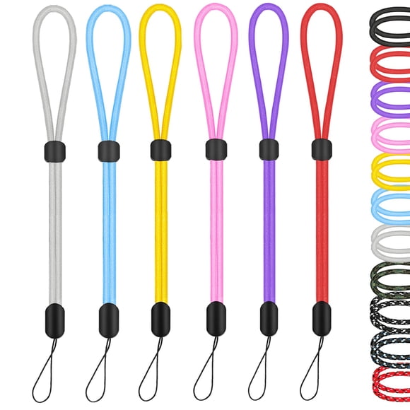 Correa Para Muñeca De Mano, Paquete De 6 Correas De Nailon Ajustables De 9,5 Pulgadas, Llavero Para Funda De Teléfono Celular, Soporte Para Airpods Pro 2 2022, Llave De Cámara, Unidad Usb Gopro, Guant
