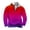 T01-Hot Pink-Sweatshirts, variant on Pvkarhg Mens Quarter Zip Sweatshirts Fashion Gradient Stand Collar Sweatshirt Loose Casual Long Sleeve Pullover Tops with Pockets BlueL