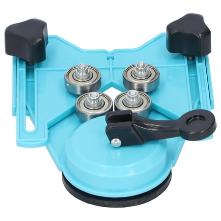 

Glass Driller Locator Ceramic Tile Punching Positioner Hole Locator Blue Durable For Glass Opening Kitchen