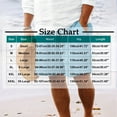 thumbnail image 2 of Mens Casual Waffle Shorts Plain Drawstring Elastic Waist Summer Beach Short Workout Sweat Shorts with Pockets, 2 of 5
