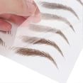 thumbnail image 3 of Autocollant de tatouage de sourcils professionnel et imperméable, autocollant de transfert de sourcils pour femmes, MARRON‑10, 3 of 4