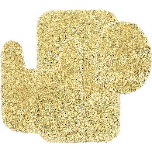 Better Homes and Gardens Thick and Plush 3Piece Bath Rug Set