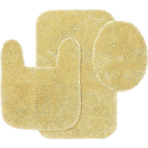 Better Homes and Gardens Thick and Plush 3Piece Bath Rug Set
