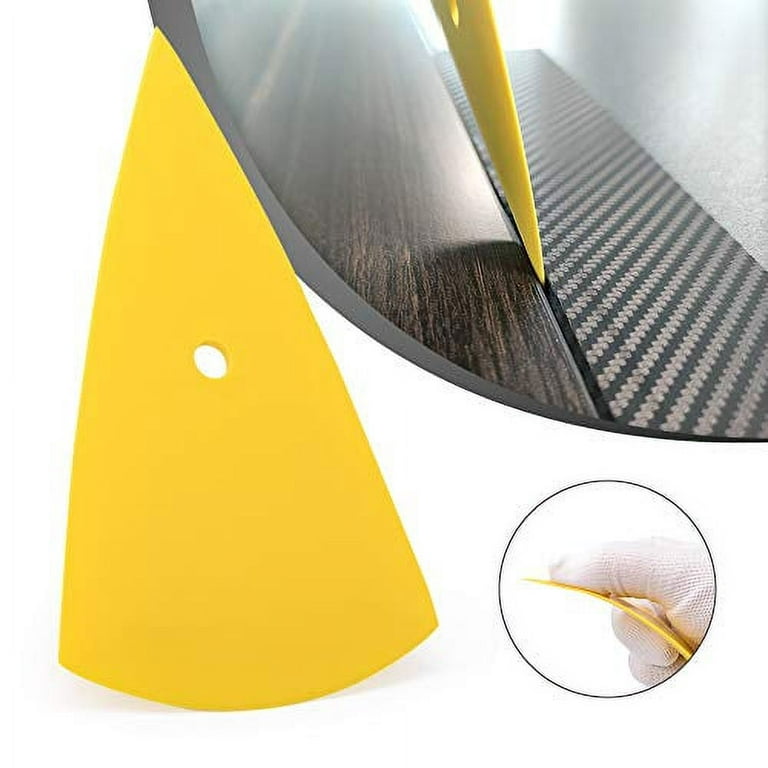 NEWISHTOOL Pro Vinyl Wraps Applicator Tool Kit Window Tint Film Car Wrapping Tools Includes Felt Squeegees Plastic Scraper Wrap Knife and Blades Magne