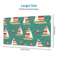 thumbnail image 2 of Bingfone Yachts And Buoys Large Gaming Mouse Pad,Extended Desk Mousepad with Stitched Edges,Non-Slip Base,Water Resist Keyboard Pad for Gamer, Office & Home, 29.5 x 16 in, 2 of 6