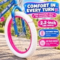 thumbnail image 4 of SUGIFT 20 in. Girl Kids Bike for Girls Ages 5-12 Years, Blue, 4 of 10