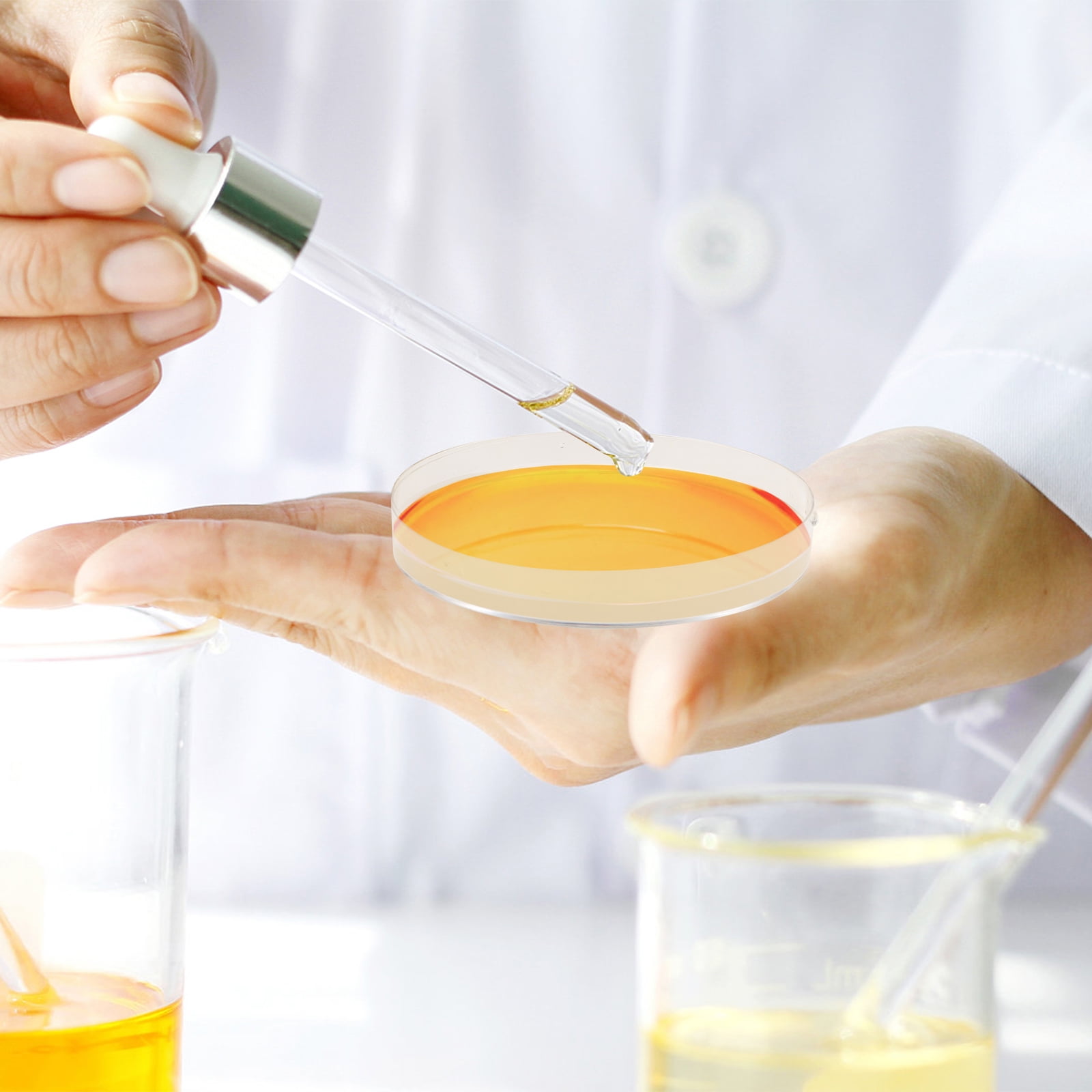 Agar plates 10pcs Agar Plates Portable Prepoured Agar Petri Dishes