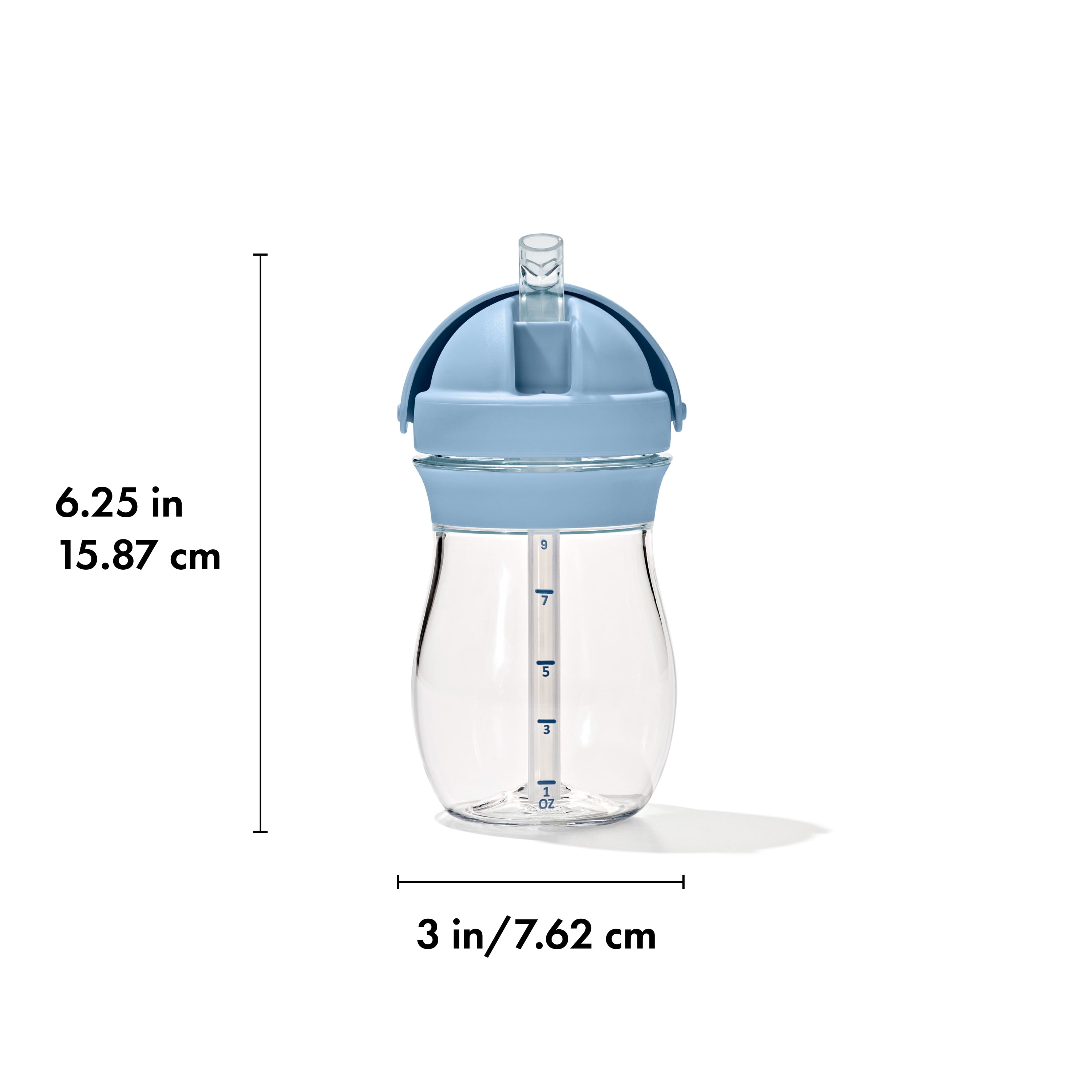 OXO Tot Transitions 9 oz Straw Cup, 6+ months