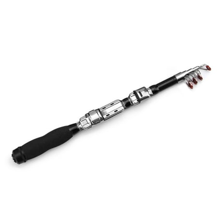- Portable Mini Telescopic Fishing Rod 1.0m - 2.3m Retractable Ultralight Fiberglass Fishing Rod Pole