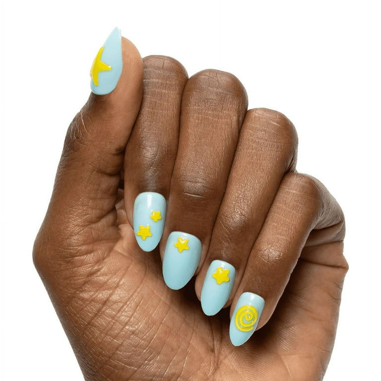 M_nail♡ Olive & June Instant Mani Maximalist Medium Almond Press-On Nails