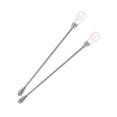 thumbnail image 4 of 2pcs Creative Shaped Sealing Wax Stirring Rod Stamp Wax Stirring Sticks Spoons, 4 of 9