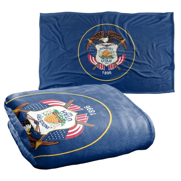Utah Flag Silky Touch Super Soft Throw Blanket 36" x 58"