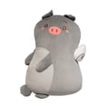 thumbnail image 1 of Peluche de animal kawaii, almohada de peluche de dibujos animados, suave, 50 cm, cojín para sofá, muñecas para Gris, 1 of 6