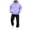 Light-Purple, variant on Men's Hoodie and Sweatpants Set Pullover Hooded Sweatshirt with Loose Fit Joggers Casual Athletic Tracksuit for Fall Winter