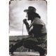 thumbnail image 1 of Letrero Chapa Metal Lex Van Rossum Pintura Hierro Rectangular Del para Pared 20x30cm, 1 of 9