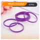 thumbnail image 4 of Uxcell 12Pcs Pulseras de Goma, Pulseras de Silicona de Color Sólido para Deporte/Entrenamiento/Baloncesto Hombres Mujeres Adolescentes [Púrpura], 4 of 6