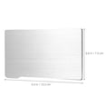 thumbnail image 2 of jojofuny Hot Bed Board 3D Printer Platform 1Set Steel Silver 5.31X2.95X0.04In for SLA DLP Printing, 2 of 6