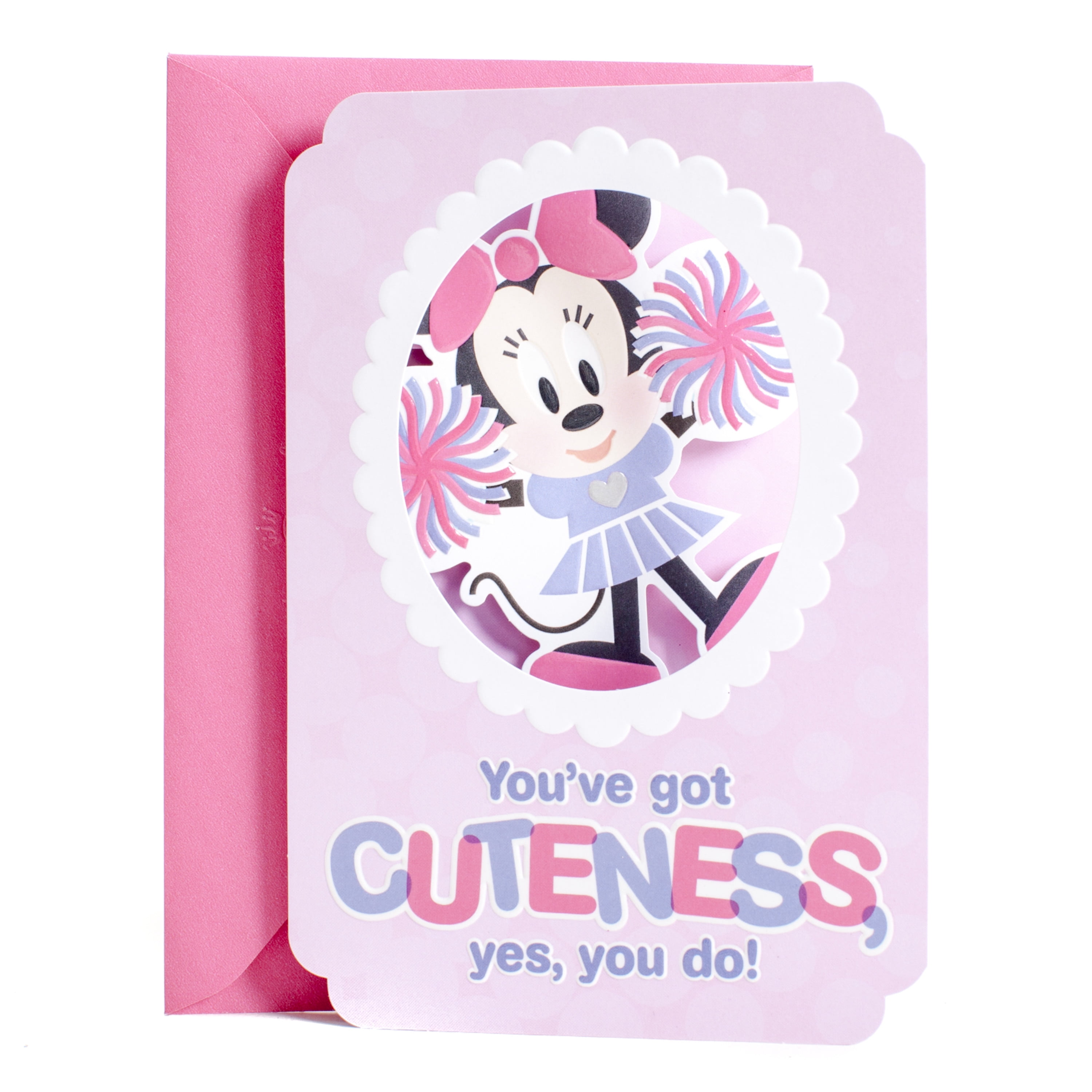 Hallmark Disney Minnie Mouse Birthday Card for Kids (Birthday Sweetness)