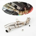 thumbnail image 2 of Motorcycle Exhaust System Link Pipe Muffler For Yamaha YZF-R1 R1 2009 2010 2011-2014 Durble Accessories, 2 of 8