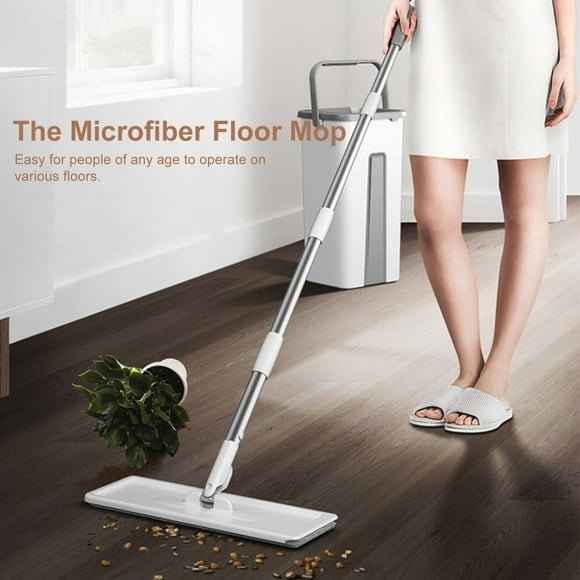 Microfiber Mop,Soft Refill Pads Free Floor Mop With Bucket Floor Microfiber Mop With Pads Wood Floor Mop Bucket Floor Hand Floor Er Mop Floor Hand Free Floor Mop Pads Mop With Bucket Cleaner