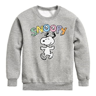 Peanuts - Schroeder Snoopy - Toddler & Youth Crewneck Fleece