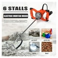 thumbnail image 2 of 2300W Industrial Grade Mixer 6 Gear Adjustable Speed Paint Cement Plaster Mortar Coating Mixer Putty Powder Mixing Machin, 2 of 8