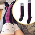 thumbnail image 4 of 2 pares de calcetines transpirables, suaves y cómodos con diseño de patas de pollo para festivales de aniversario. negro y rojo, 4 of 9